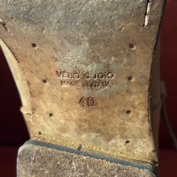 Embroidered Italian Leather Studded Western Boot in Tan Size 40 - Picture 12 of 16